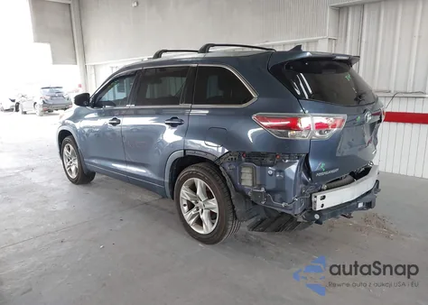 2014 Toyota Highlander Limited Platinum V6 z USA, uszkodzony, nr VIN 5TDDKRFH5ES056534
